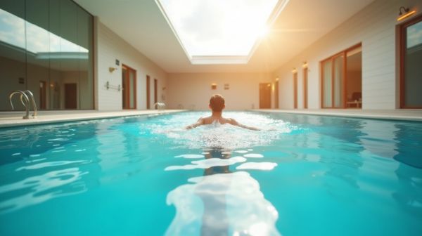 Découvrez les avantages d'un couloir de nage en coque pour votre entraînement