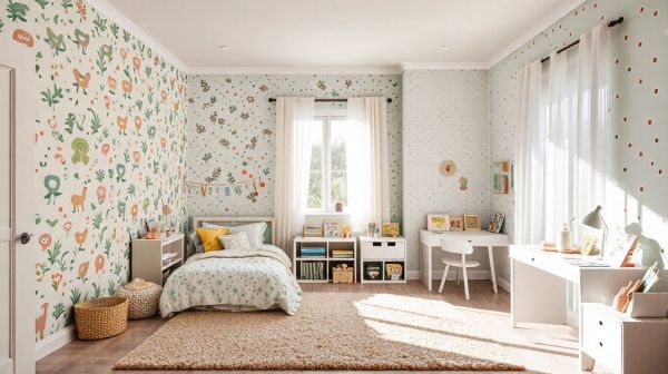 Les meilleurs papiers peints pour transformer la chambre des enfants