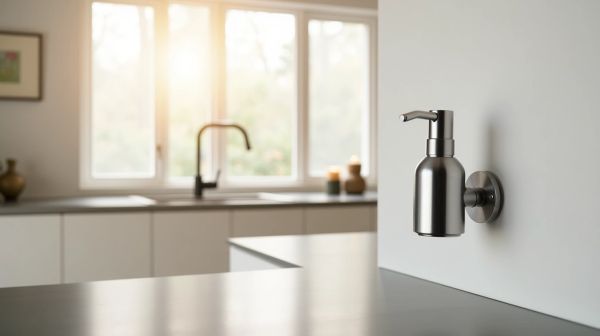 Optimiser l'organisation de votre cuisine avec un porte savon design