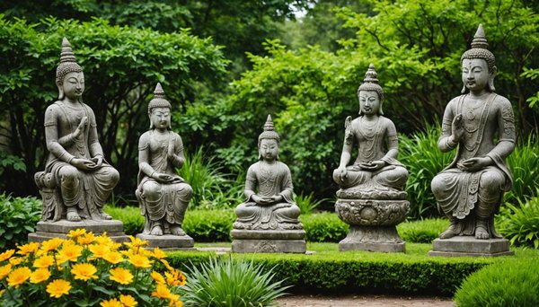 Les sculptures de jardin dans différentes cultures