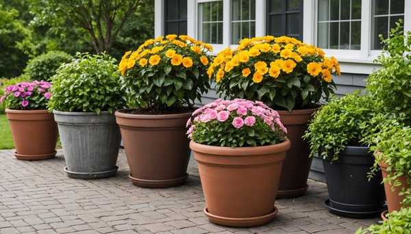 Astuces pour déplacer facilement les gros pots de fleurs